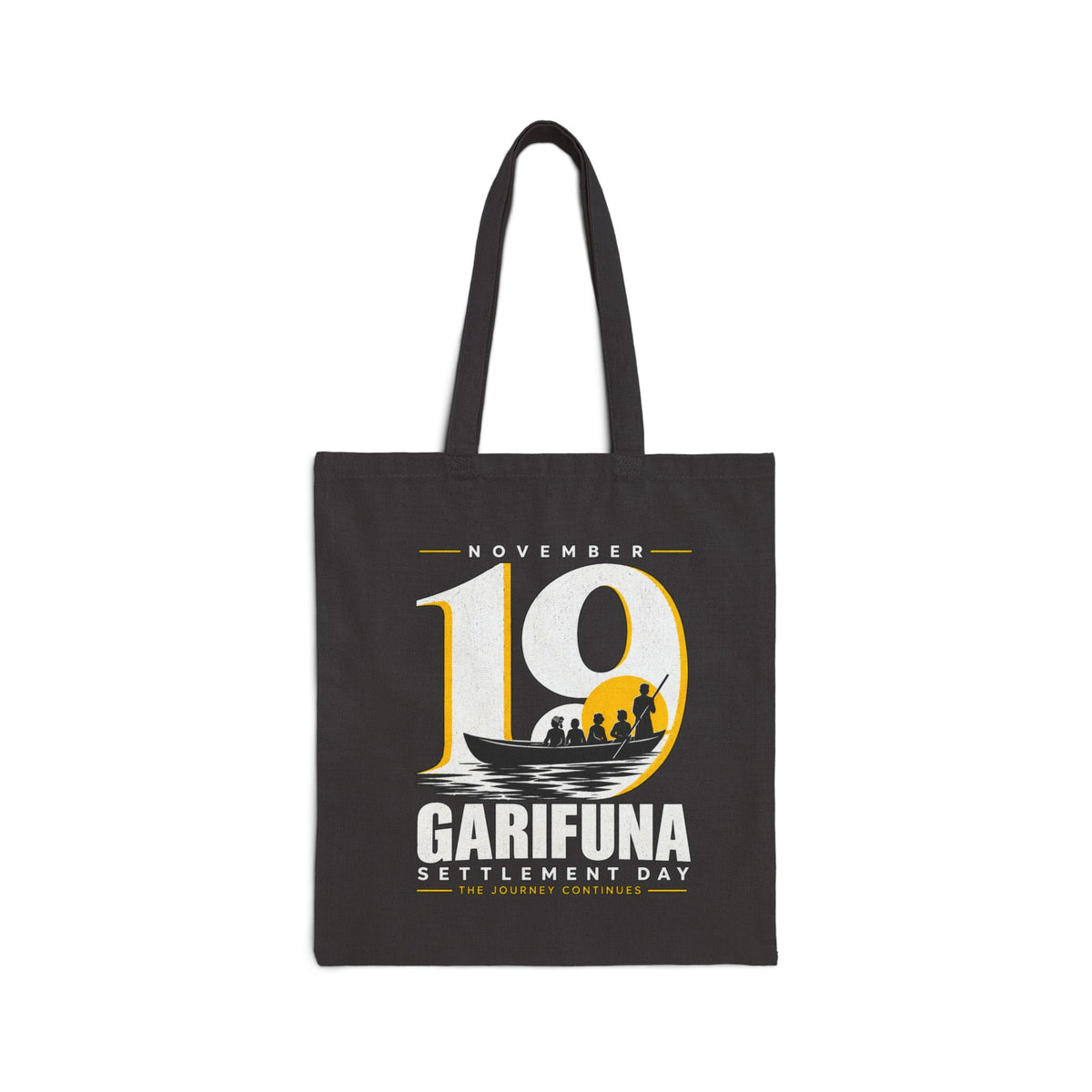 November 19th Cotton Canvas Tote Bag