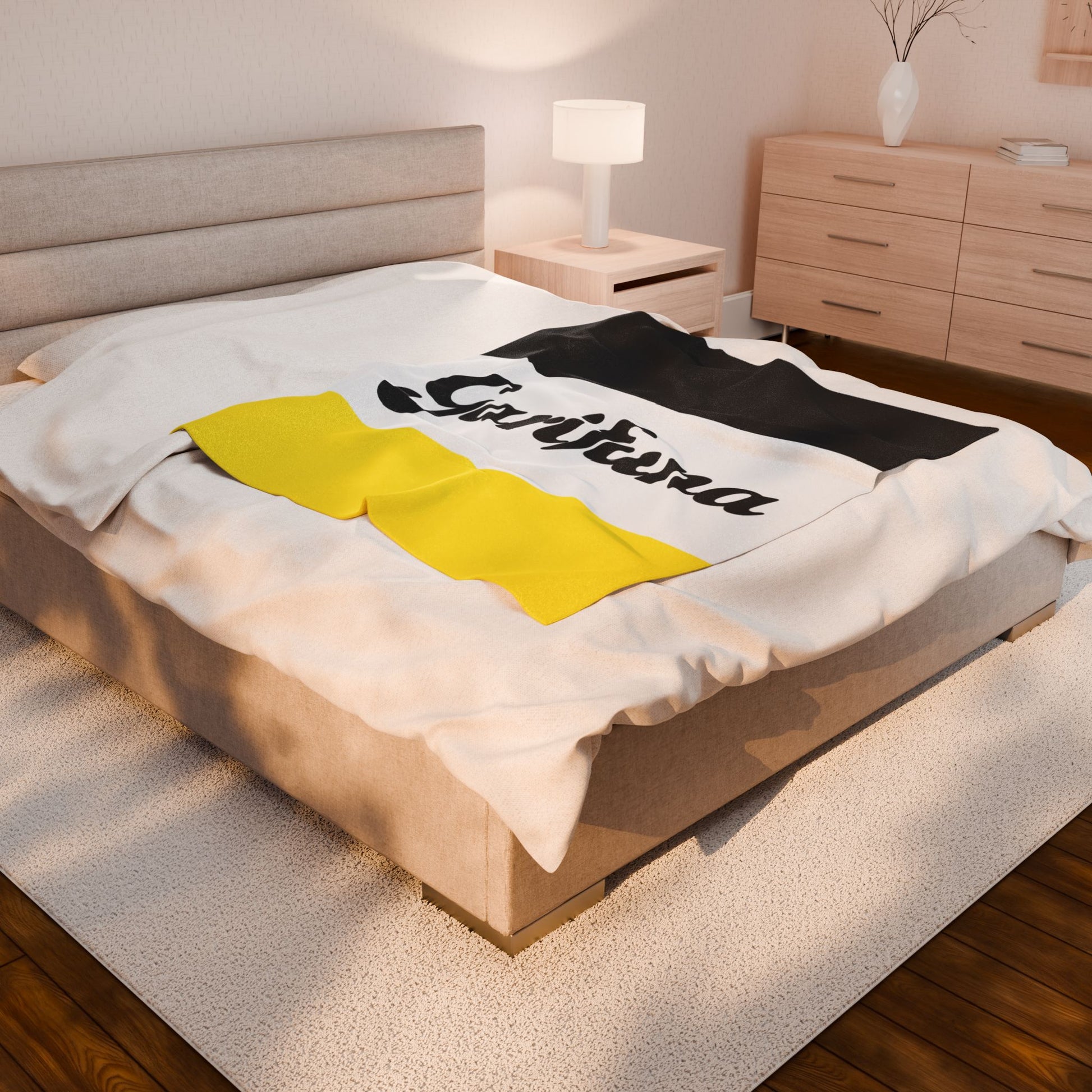 Garifuna Flag Velveteen Plush Blanket — Soft Cultural Throw for Home, Travel & Gifts