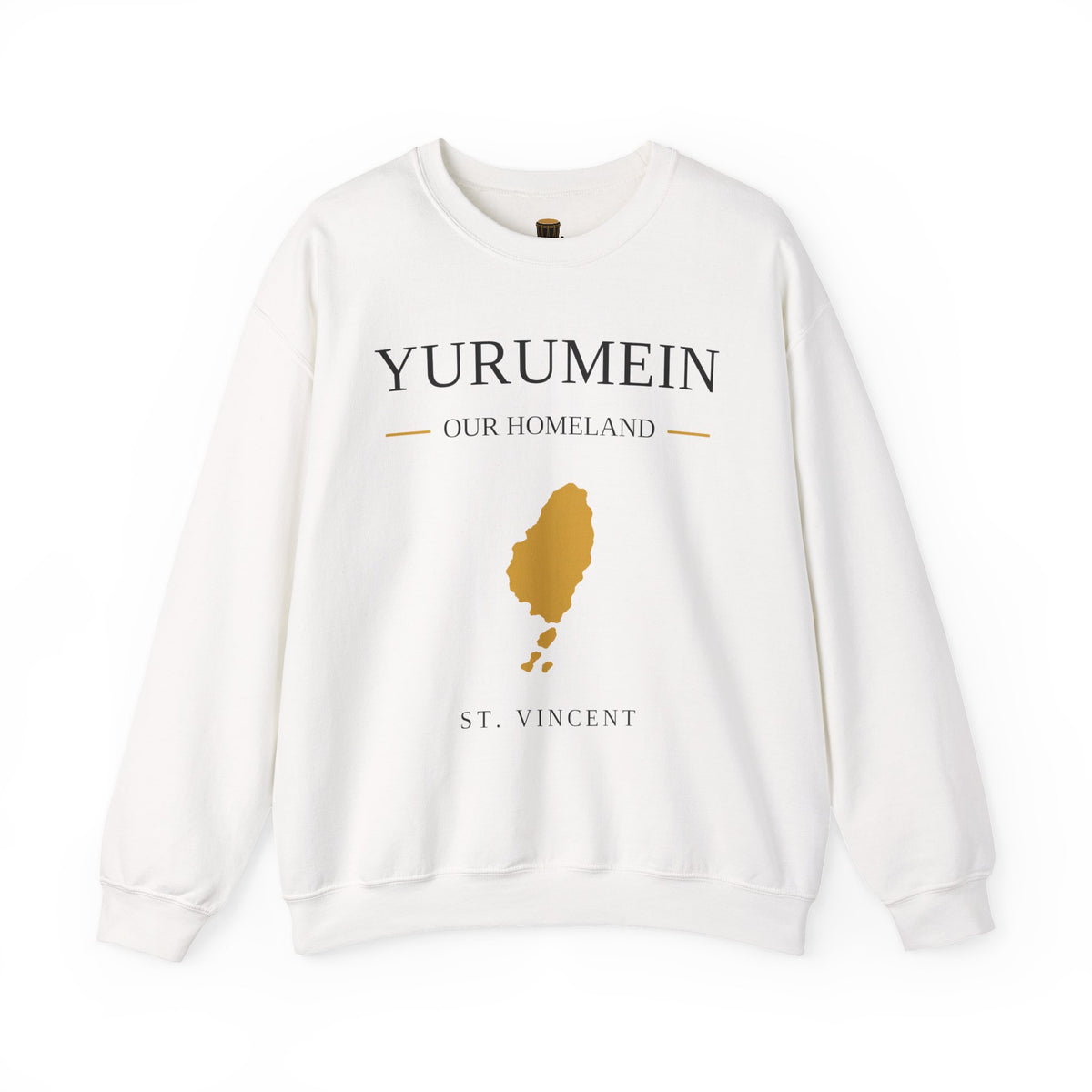Yurumein St. Vincent Crewneck Sweatshirt — Our Homeland Island Map