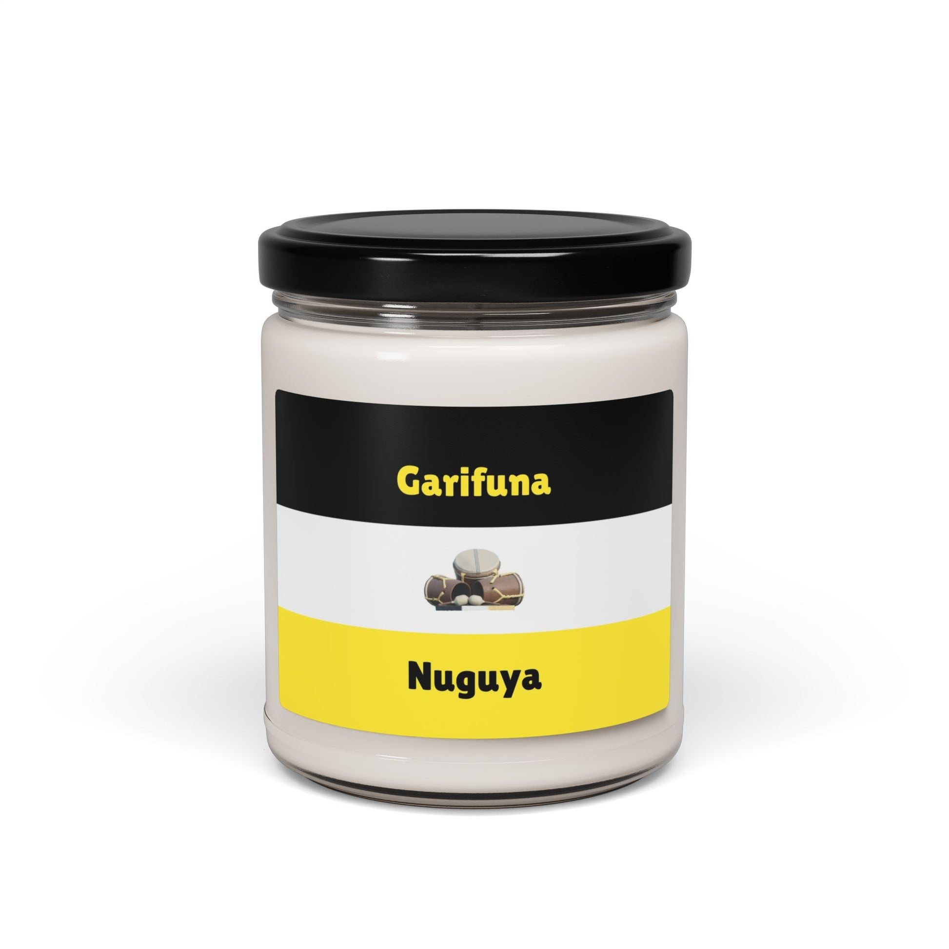 Garifuna Nuguya Scented Soy Candle – 9oz Cultural Aromatherapy Jar
