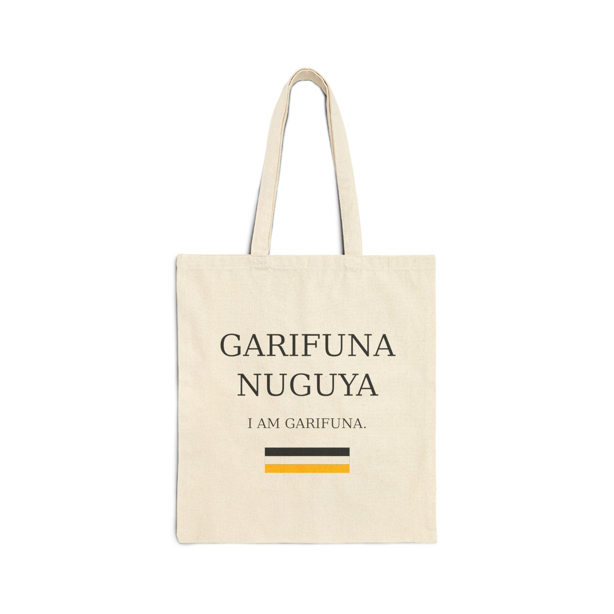 Garifuna Nuguya Cotton Canvas Tote Bag