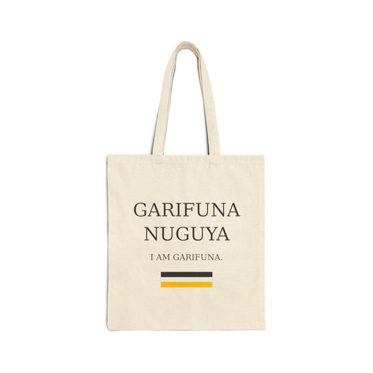 Garifuna Nuguya Cotton Canvas Tote Bag