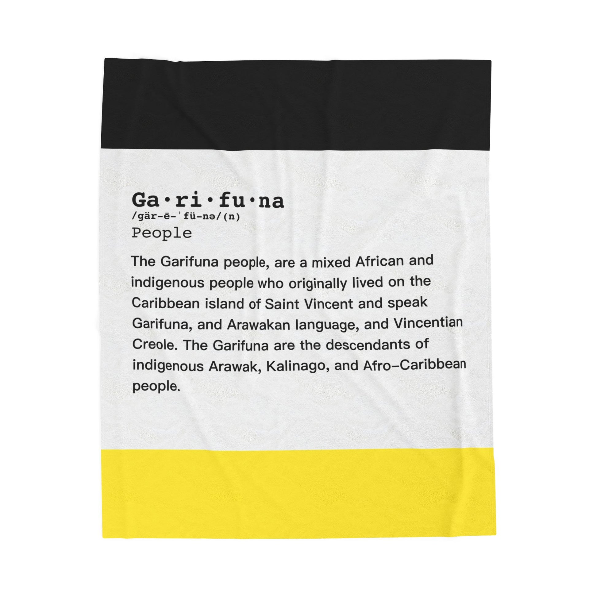 Garifuna Definition Pride Throw