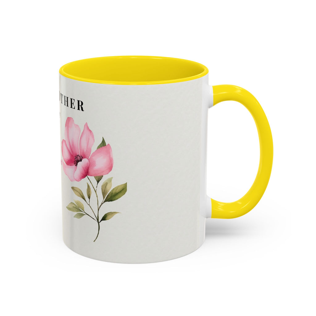 Mother Appreciation Coffee Mug — "To My Mother" Floral Tribute (11/15oz)