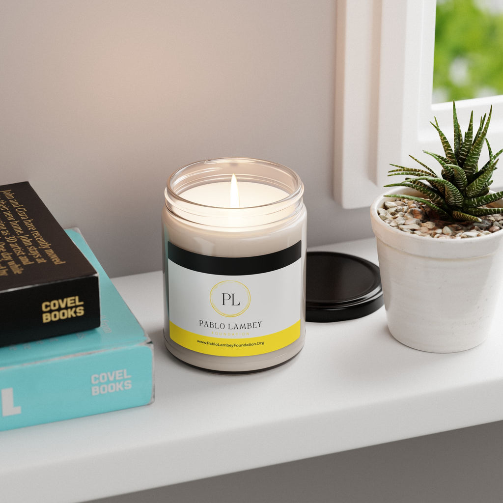 Pablo Lambey Scented Soy Candle — 9oz Aromatherapy Jar (PL Signature)