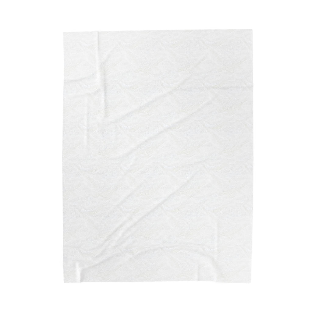 To My Daughter Velveteen Plush Blanket – Floral Comfort & Loving Message