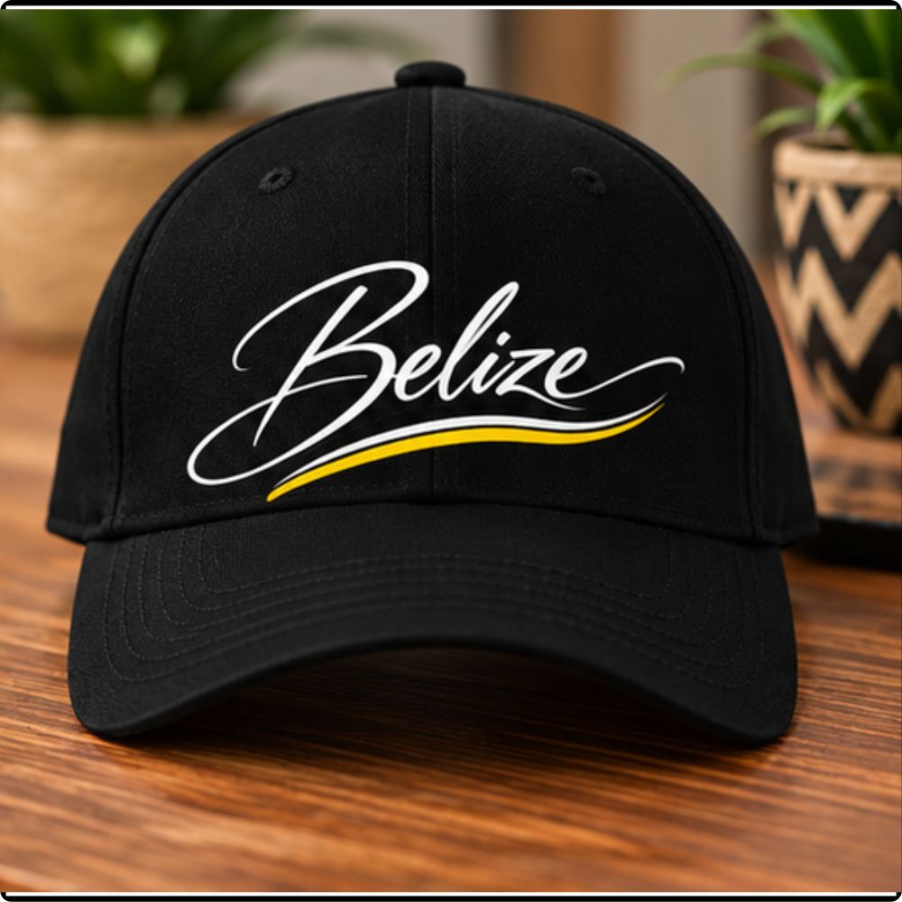Belize Cap — Embroidered Travel Baseball Hat
