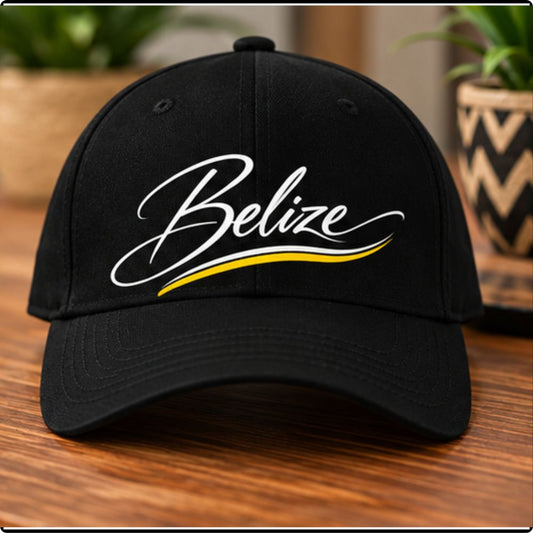Belize Cap — Embroidered Travel Baseball Hat