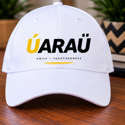 Uaraü Script Cap — Embroidered Travel Baseball Hat