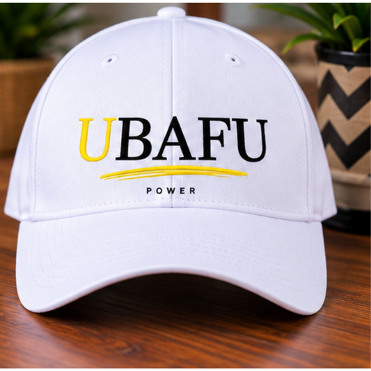 Ubafu  Script Dad Cap — Embroidered Travel Baseball Hat