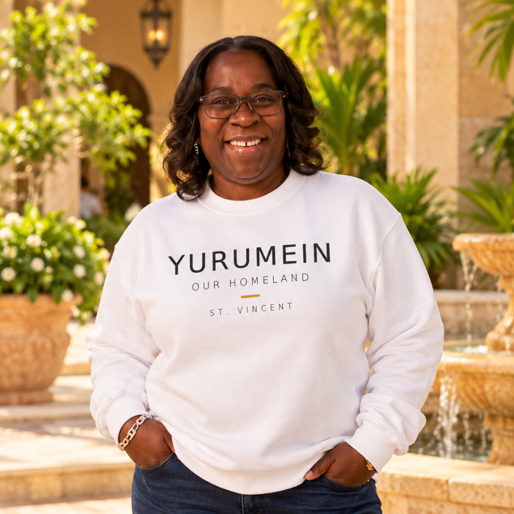 YURUMEIN 'Our Homeland' Minimal Crewneck Sweatshirt