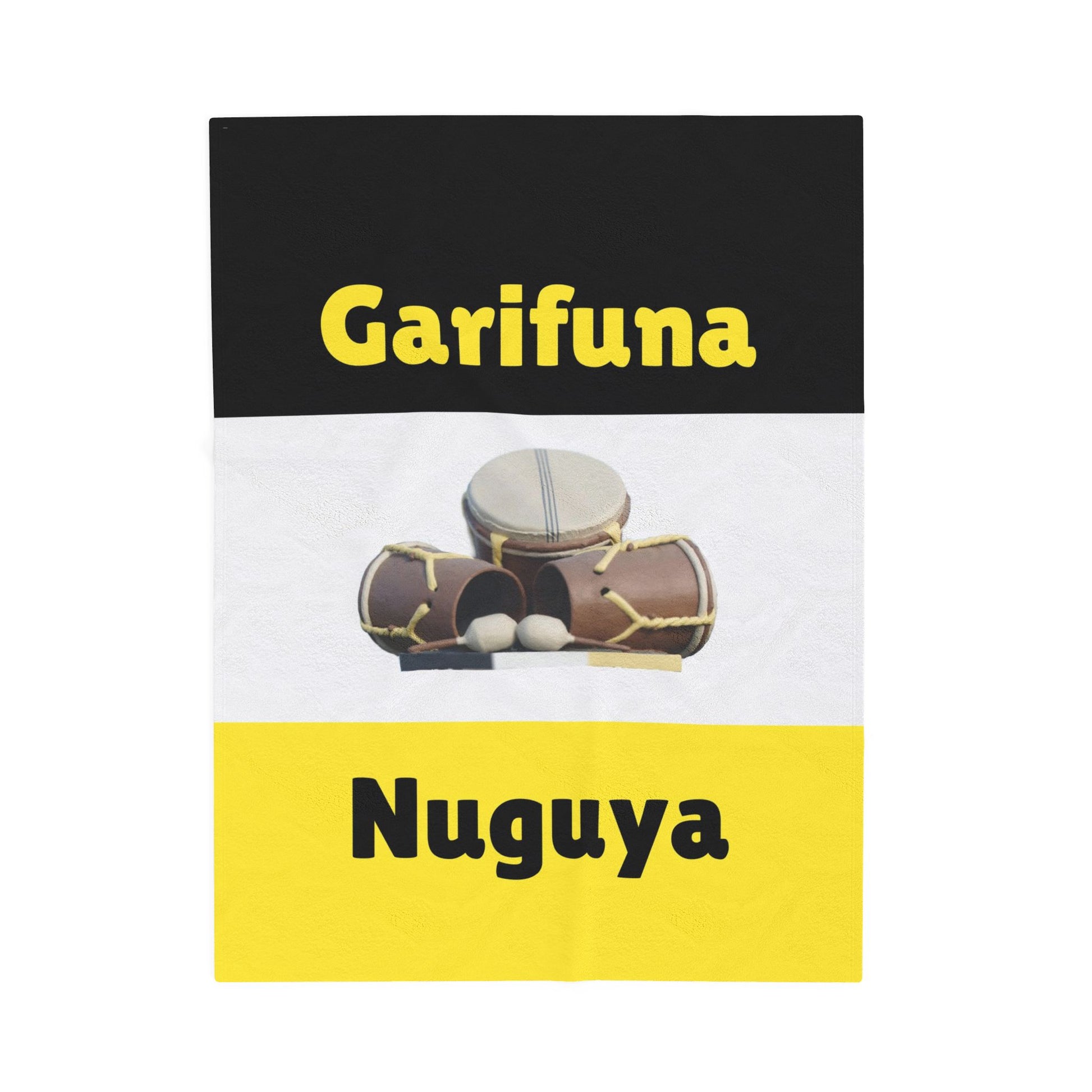 Garifuna Nuguya Velveteen Plush Blanket