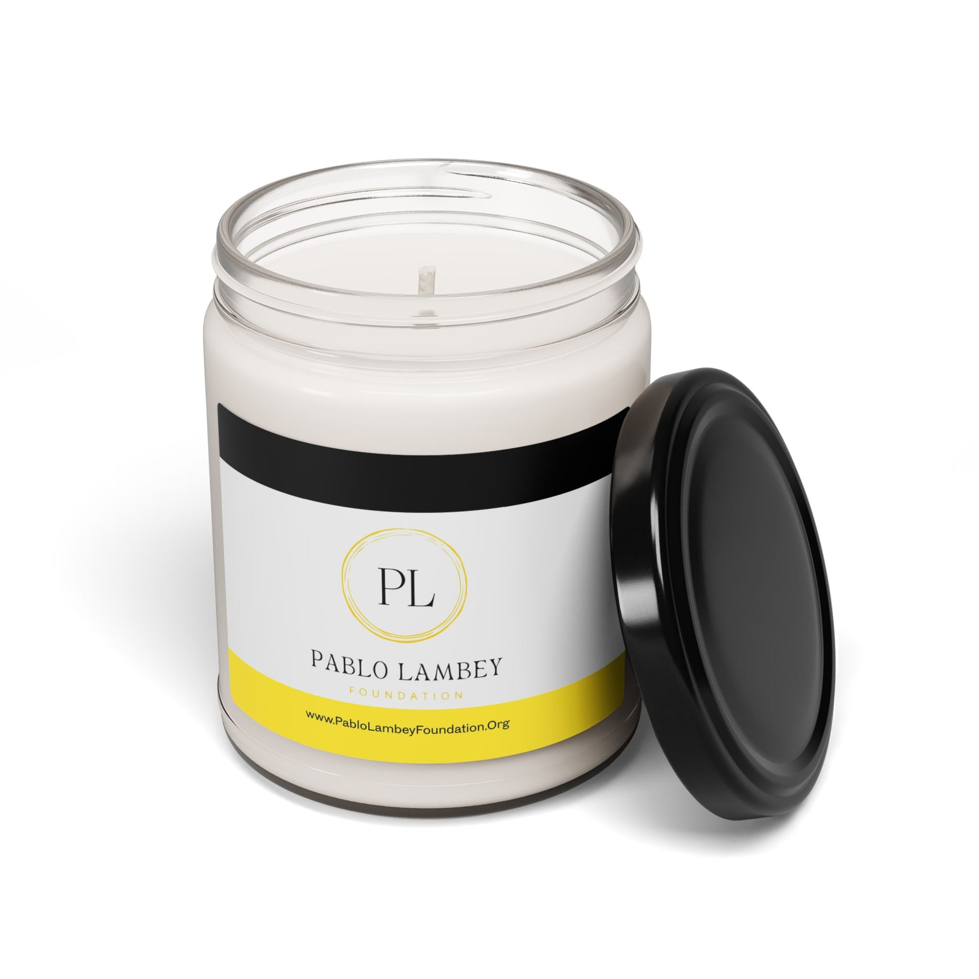 Pablo Lambey Scented Soy Candle — 9oz Aromatherapy Jar (PL Signature)