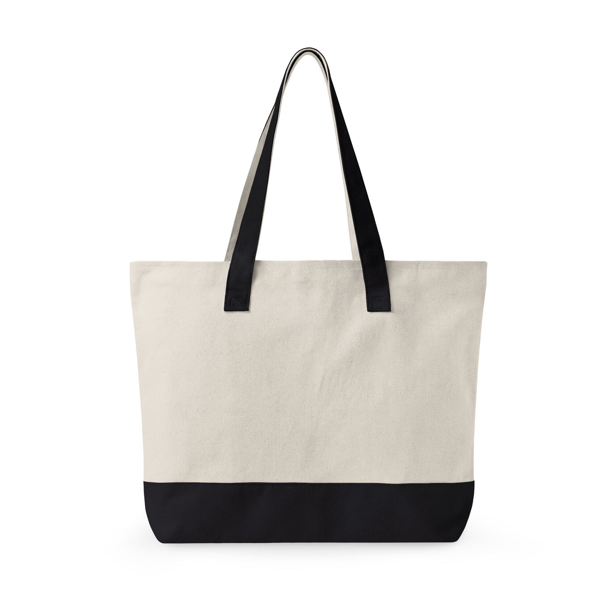 Garifuna Canvas Tote Bag – Zippered Eco-Friendly Market & Beach Tote