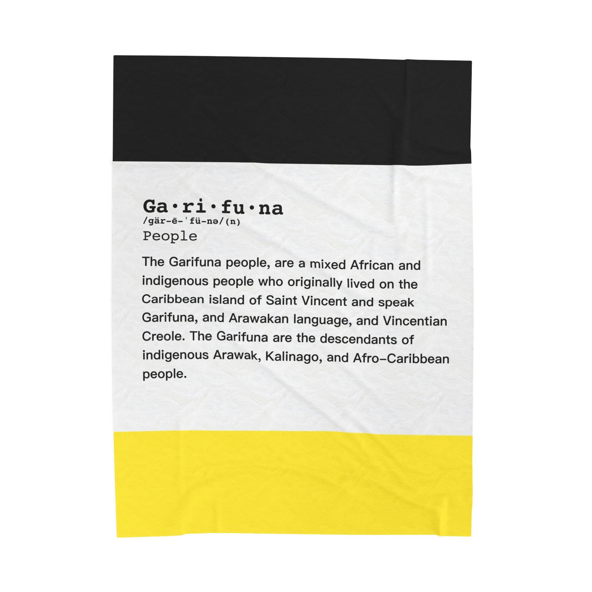 Garifuna Definition Pride Throw