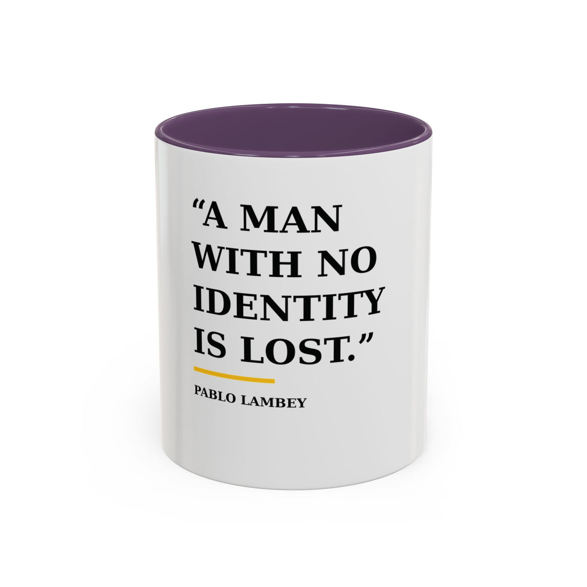 Coffee Mug — A Man With No Identity Is Lost (11/15oz)