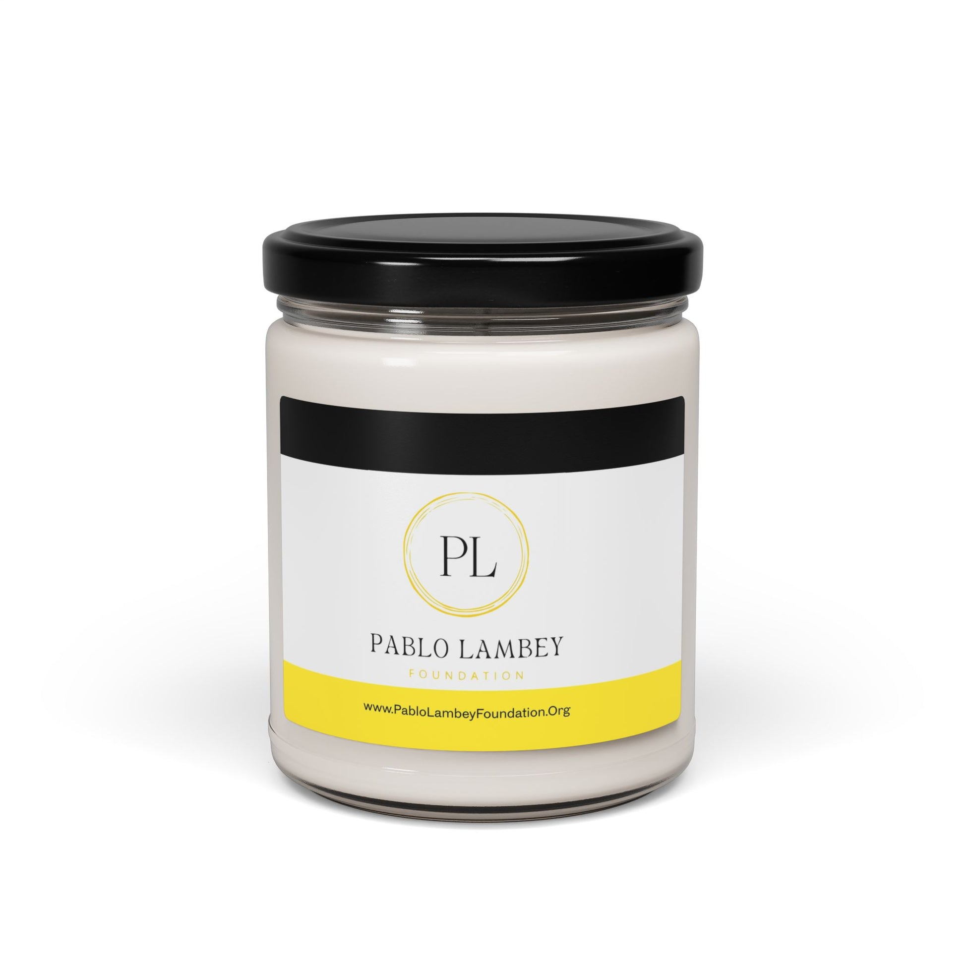 Pablo Lambey Scented Soy Candle — 9oz Aromatherapy Jar (PL Signature)