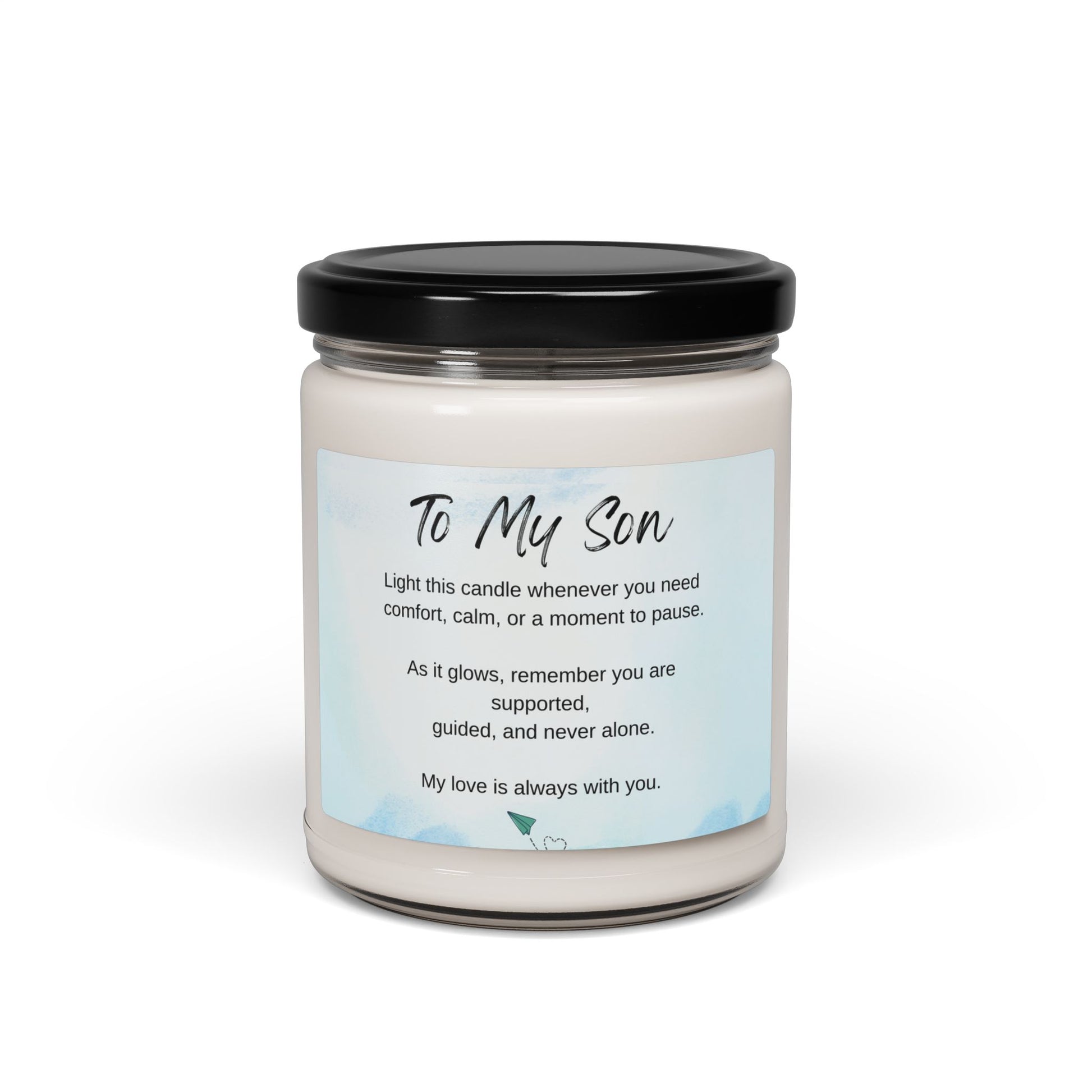 To My Son Scented Soy Candle — 9oz Inspirational Gift