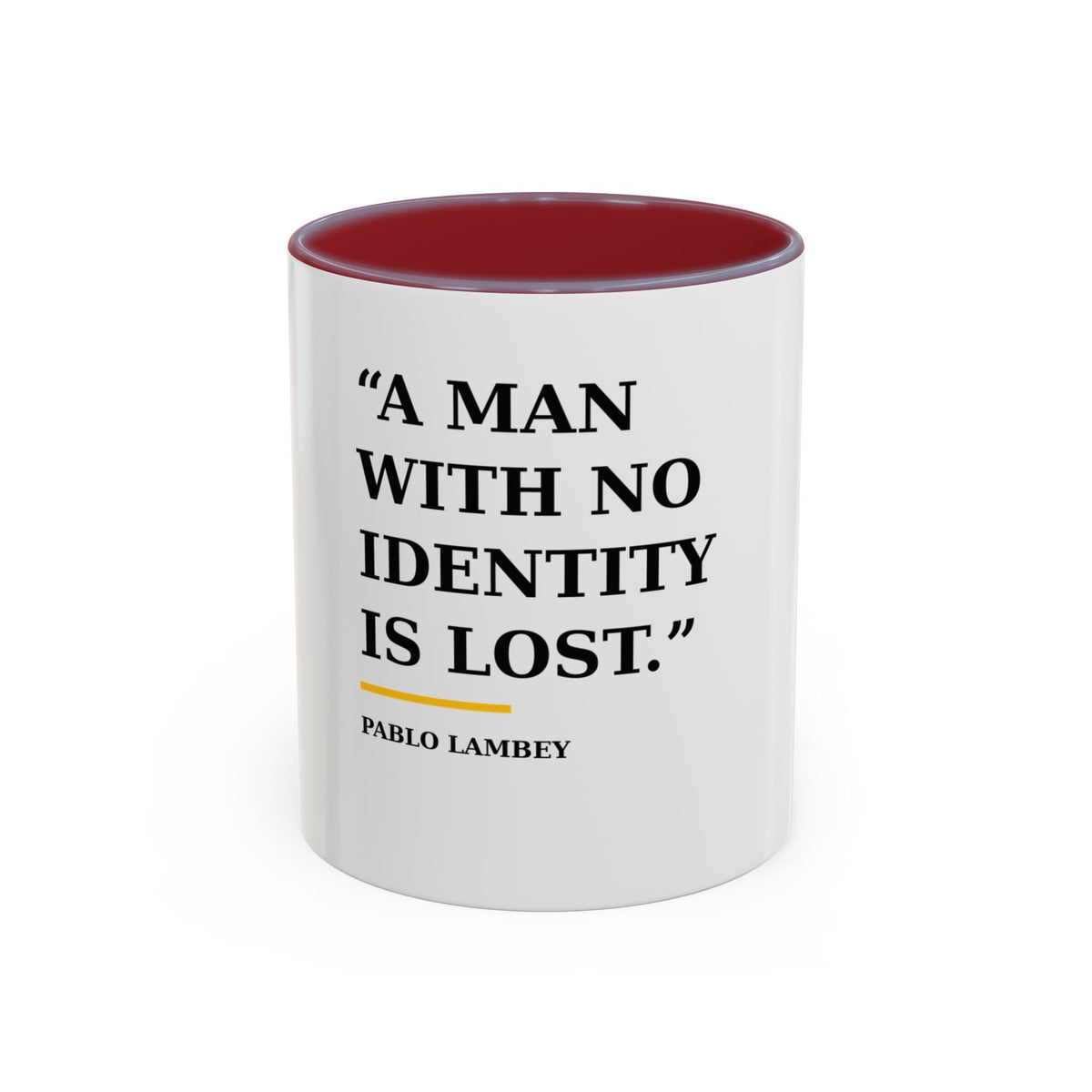 Coffee Mug — A Man With No Identity Is Lost (11/15oz)