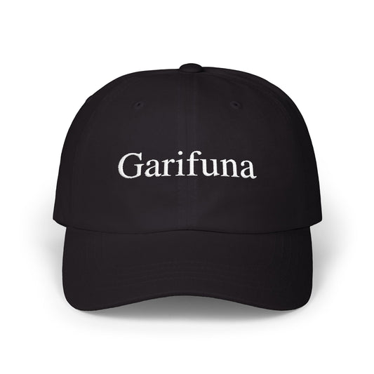 Garifuna Embroidered Cap — Classic Black Baseball Hat