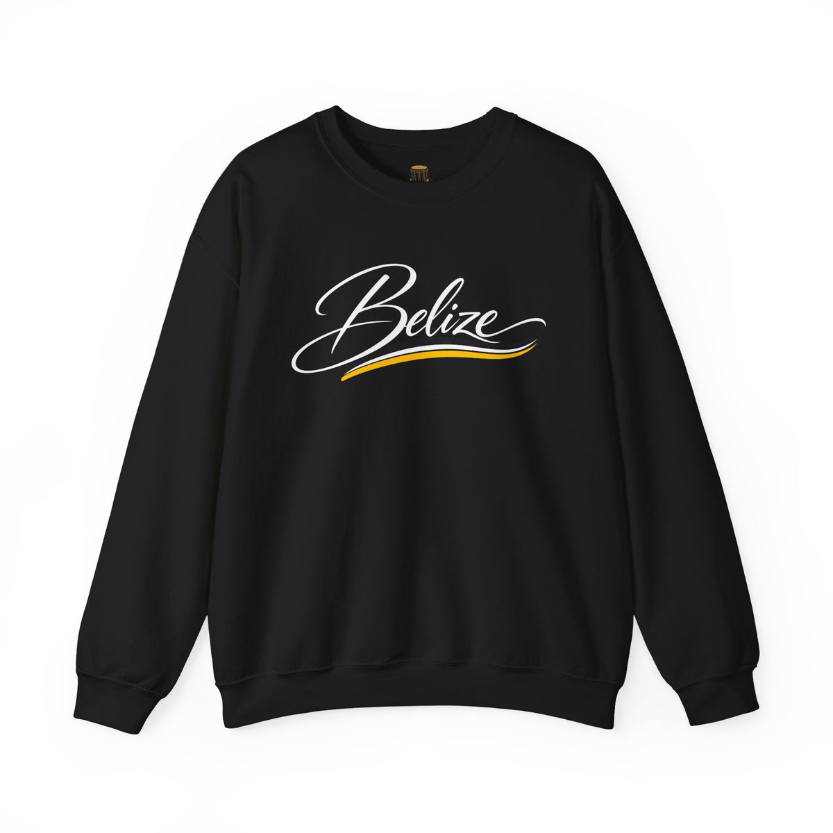 Belize Script Crewneck Sweatshirt — Tropical Travel Pullover