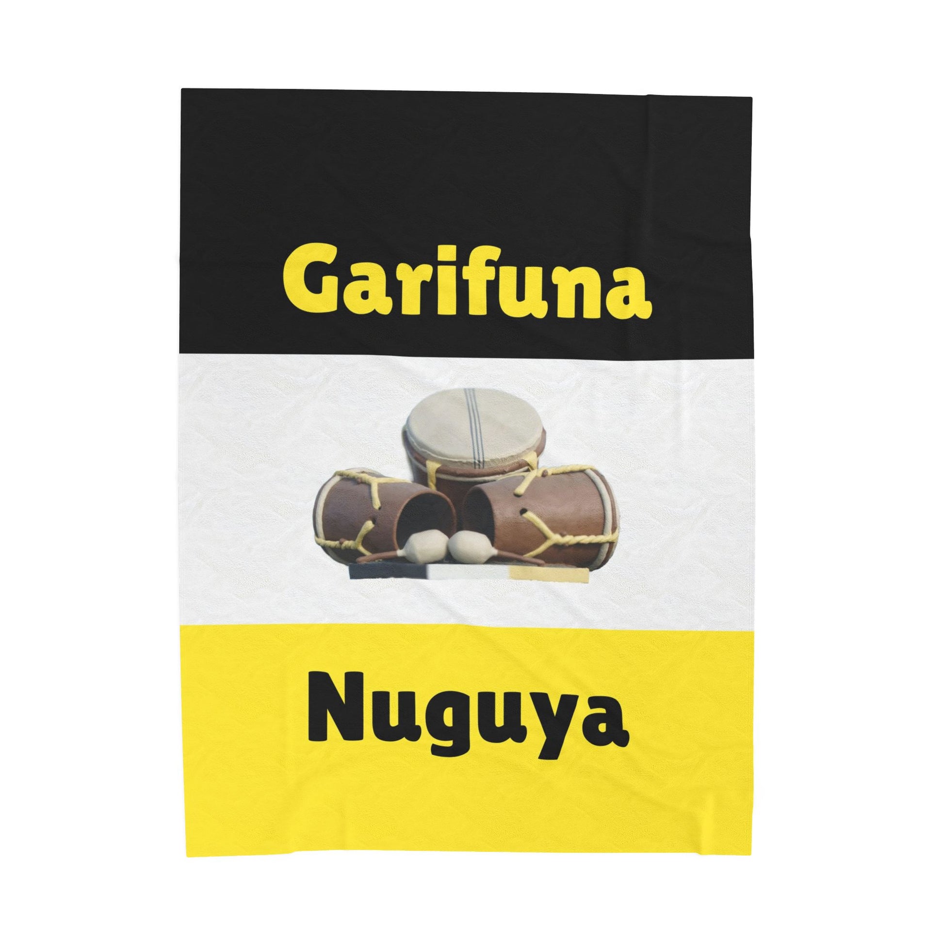 Garifuna Nuguya Velveteen Plush Blanket