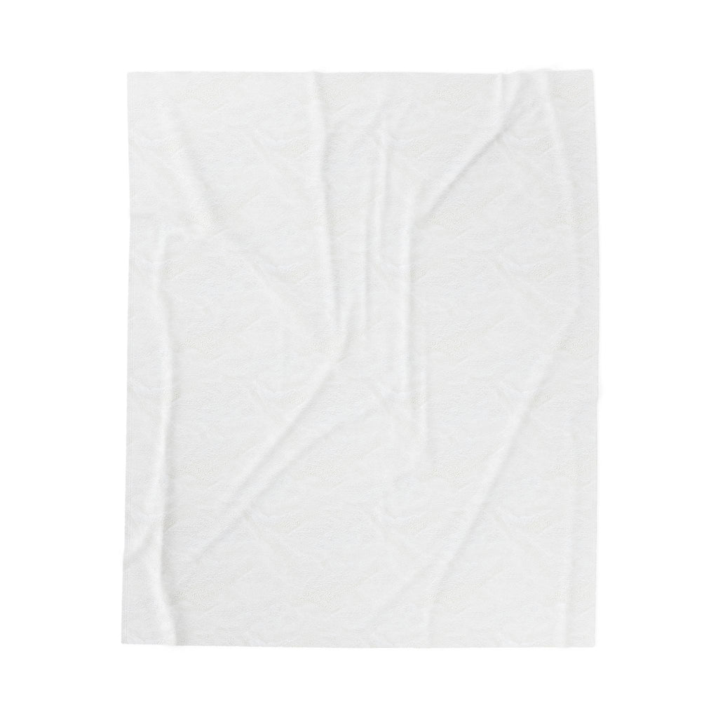 To My Daughter Velveteen Plush Blanket – Floral Comfort & Loving Message