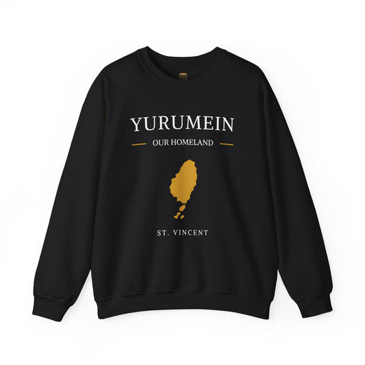 Yurumein St. Vincent Crewneck Sweatshirt — Our Homeland Island Map