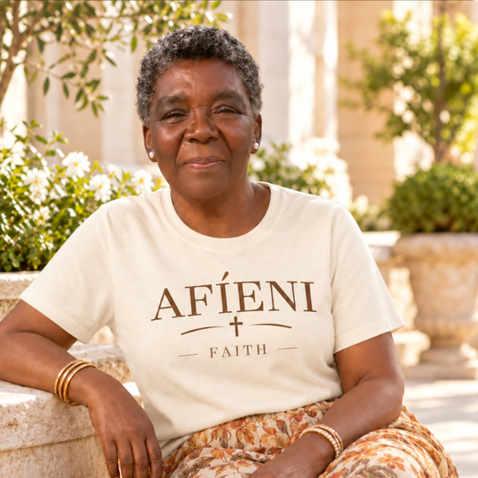 AFIENI Faith T‑Shirt —  Inspirational Religious Apparel