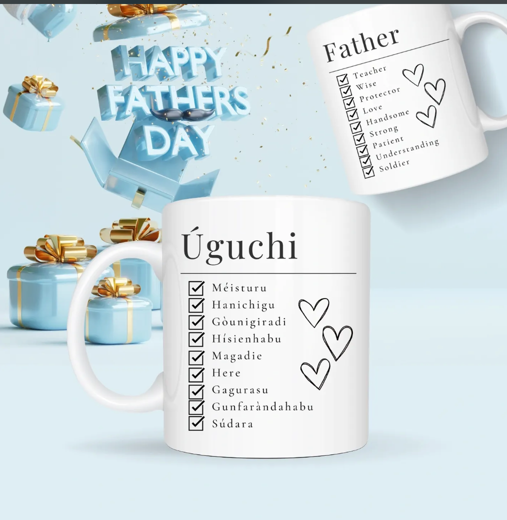 Úguchi Father's Day Mug