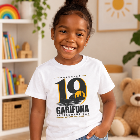 Garifuna Settlement Day November 19 Kids Tee